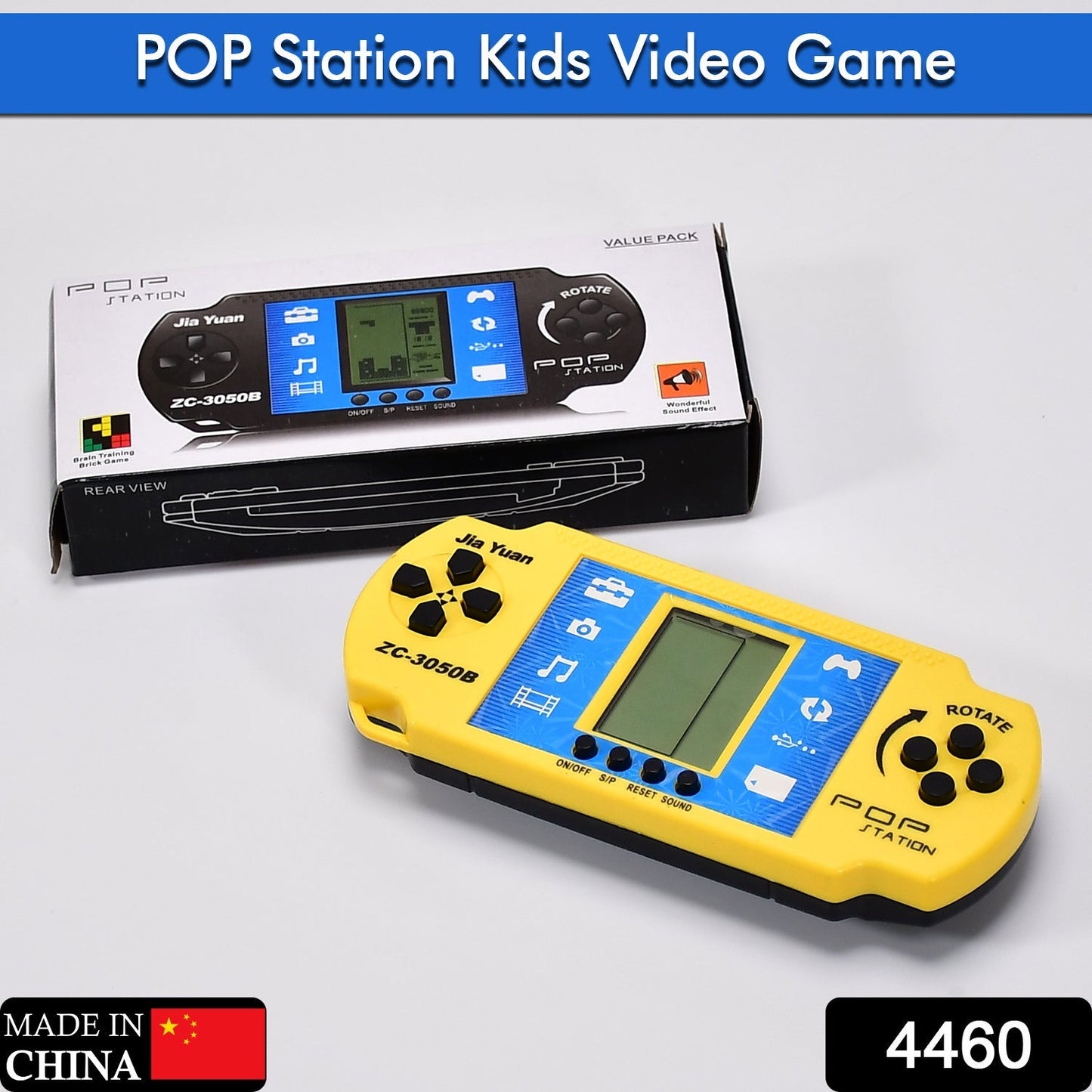Handheld Video Game Pop Station Pocket Game Toy