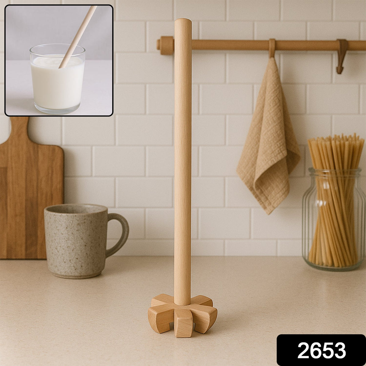 Wooden Blender For All Kitchen Purposes