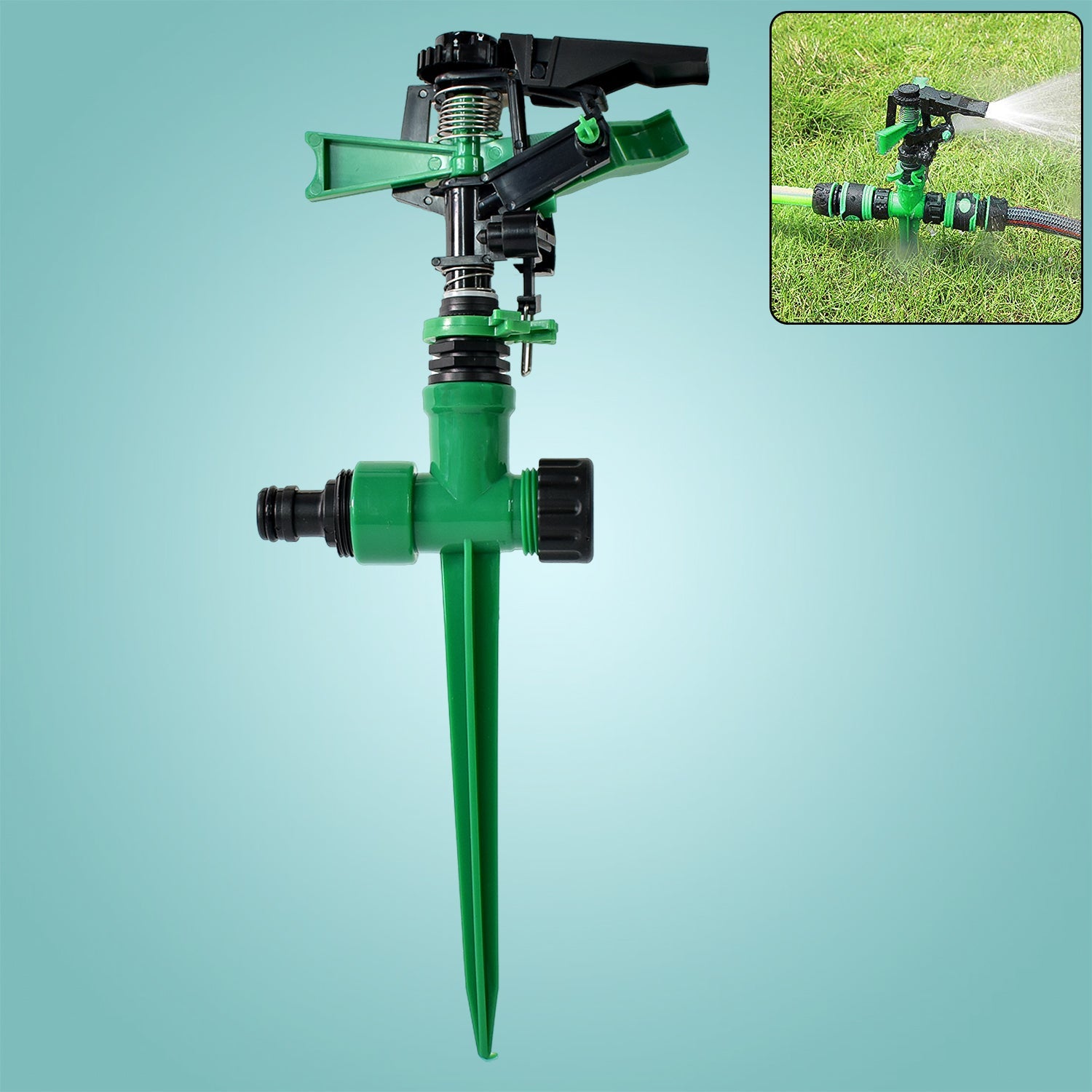 360-degree Rotating Garden Sprinkler