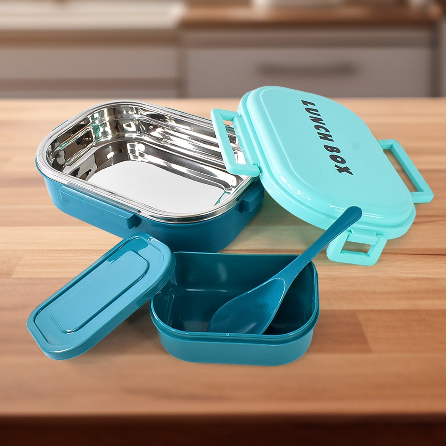 3-in-1 Steel Tiffin