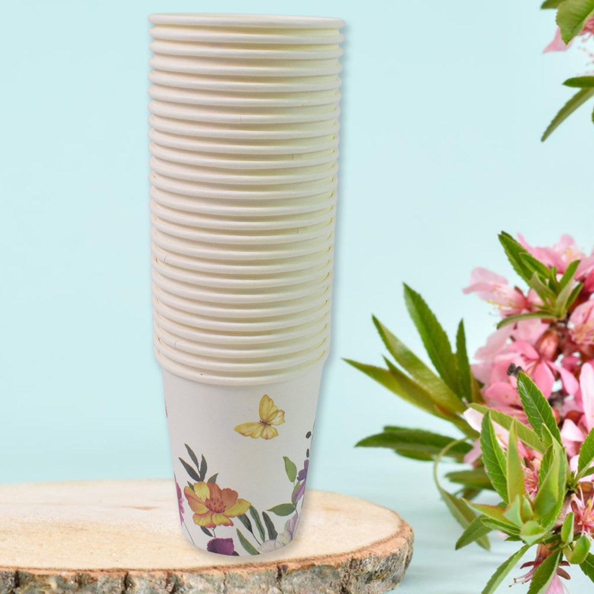 Colorful Paper Cups Set