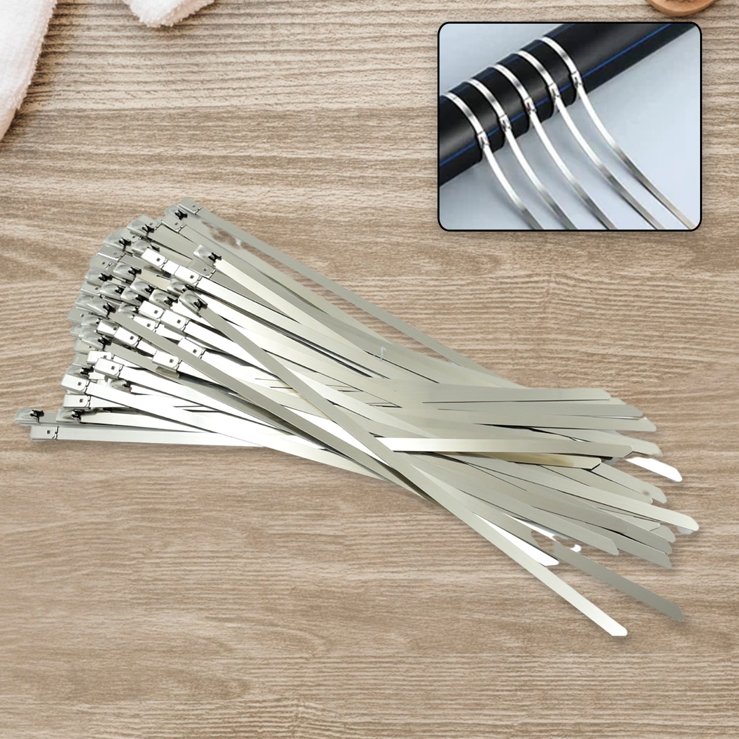 Steel Cable Tie Set
