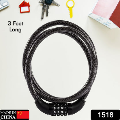 4-Dial Cable Lock