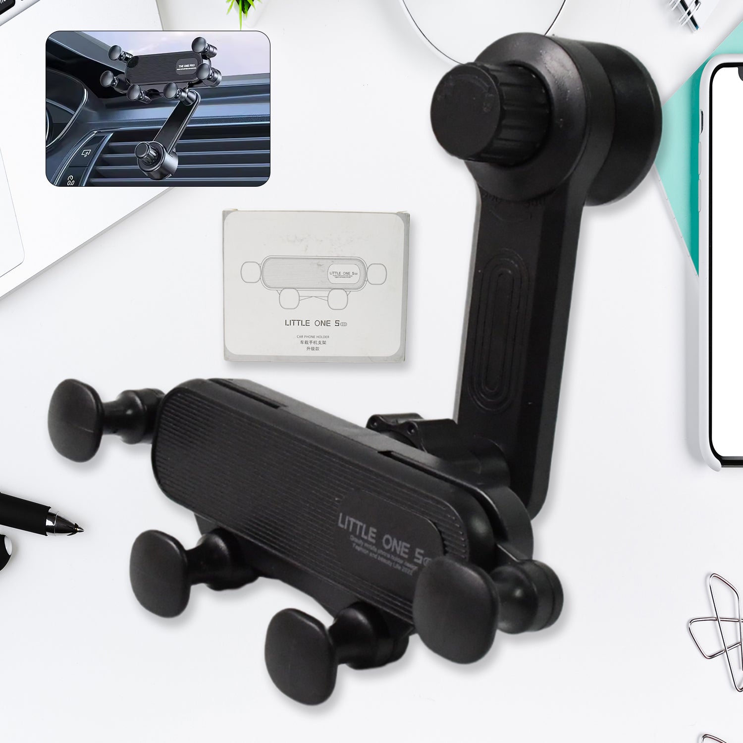 Rotating Phone Vent Mount