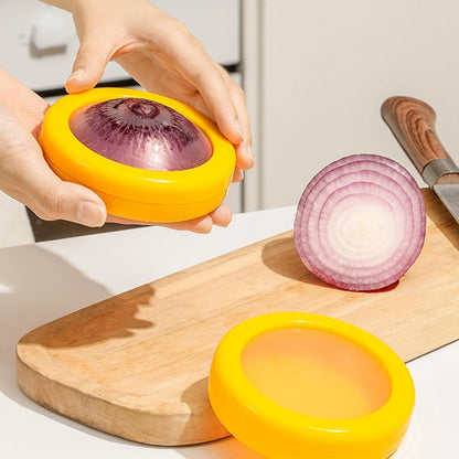 Yellow Vegetable Fruit Storage Box