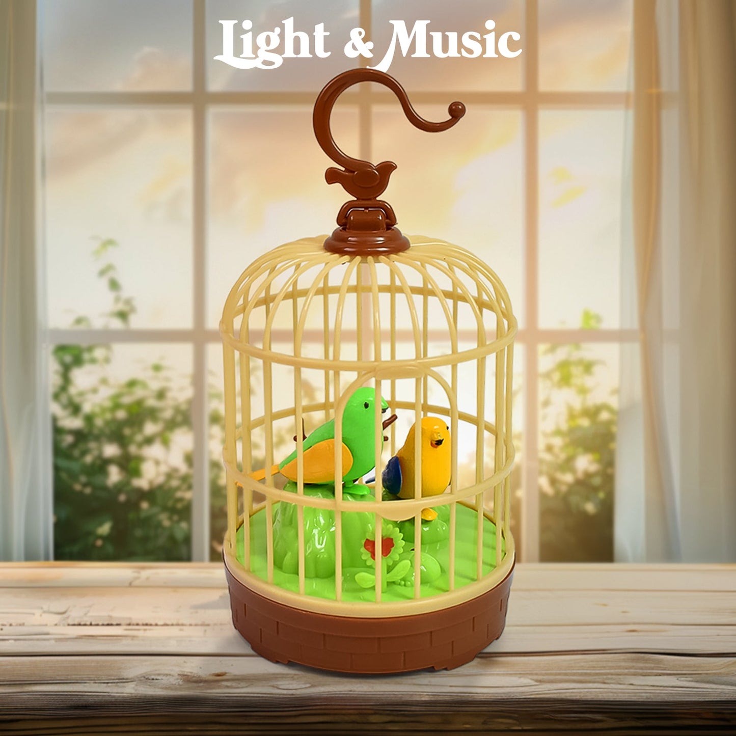 Sound Activated Chirping Bird Toy