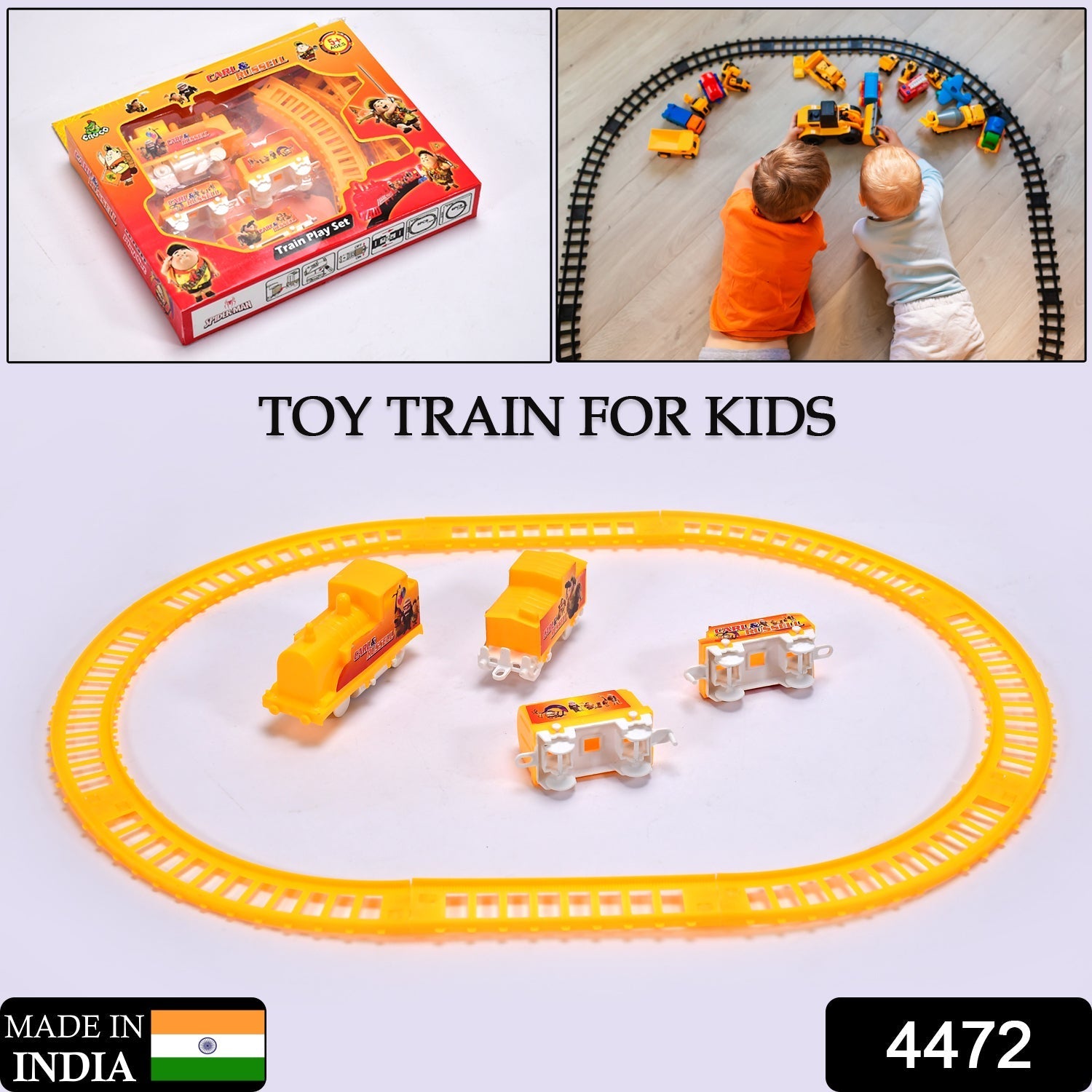High-Speed Battery Train Play Set