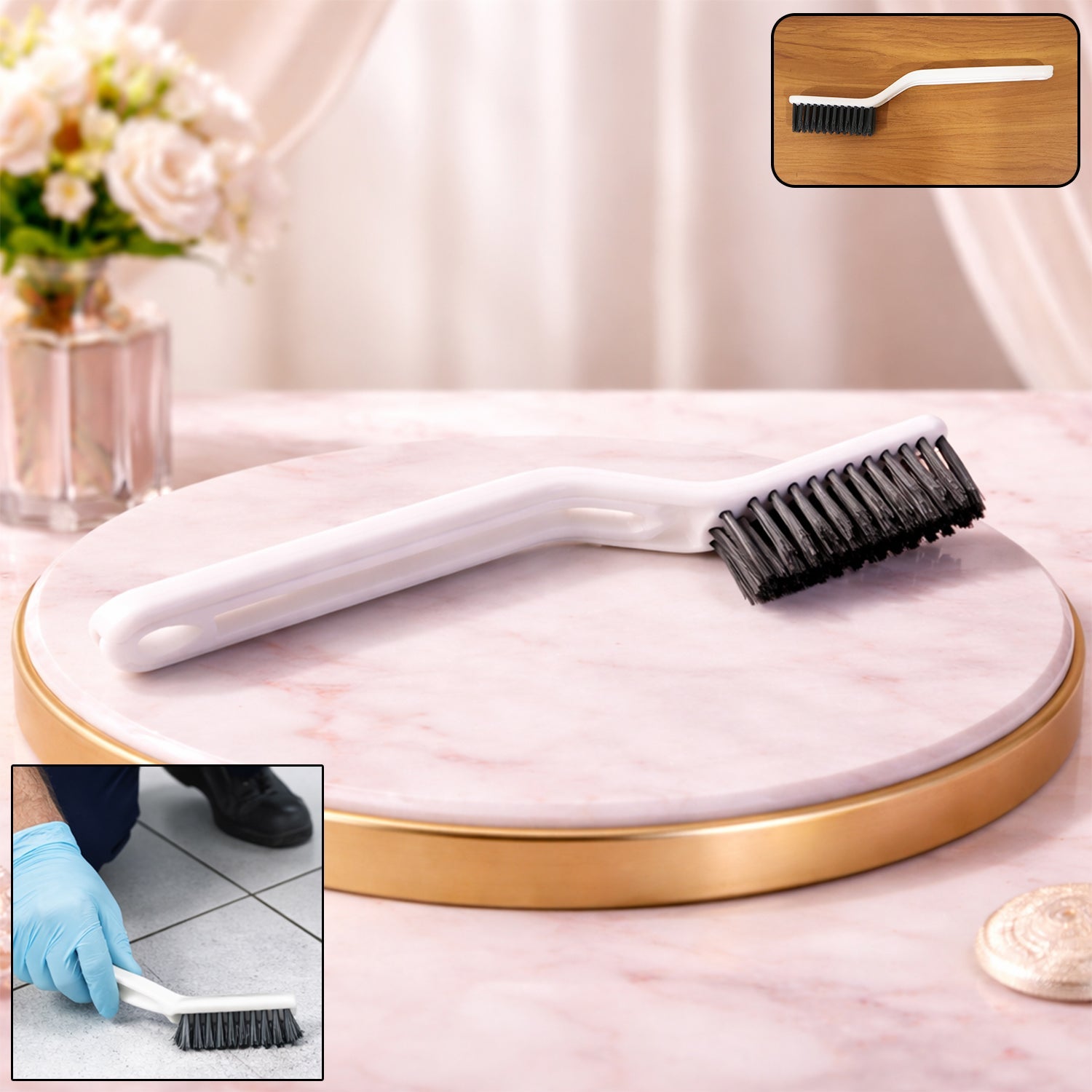 2-in-1 Floor Gap Cleaning Brush