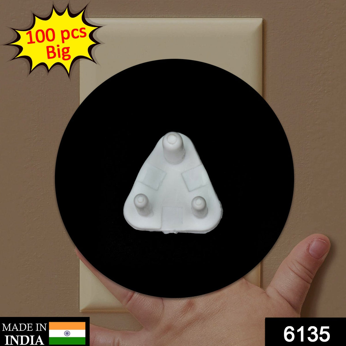 Baby Safety Socket Cover (100 Pcs)