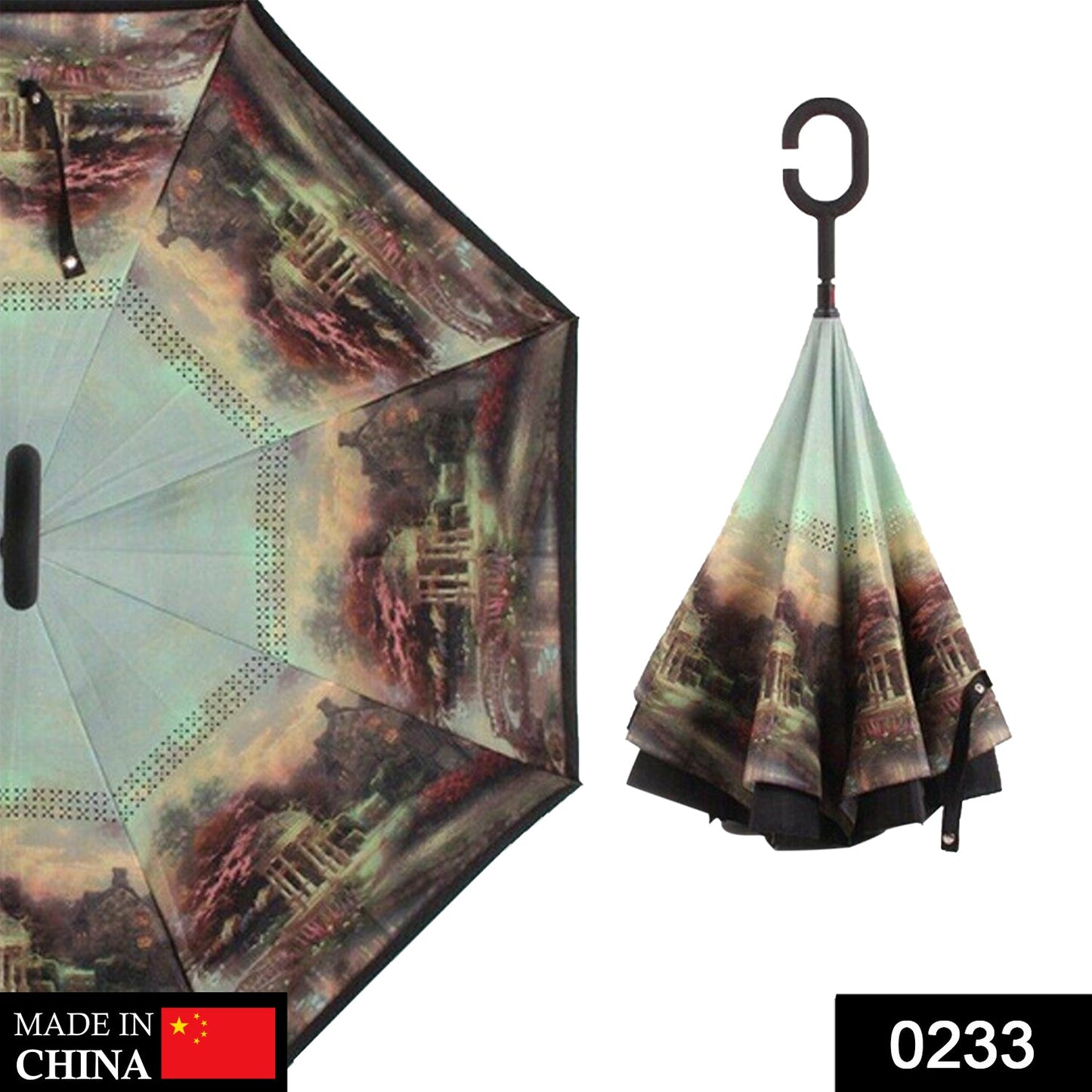 Windproof Reverse Umbrella