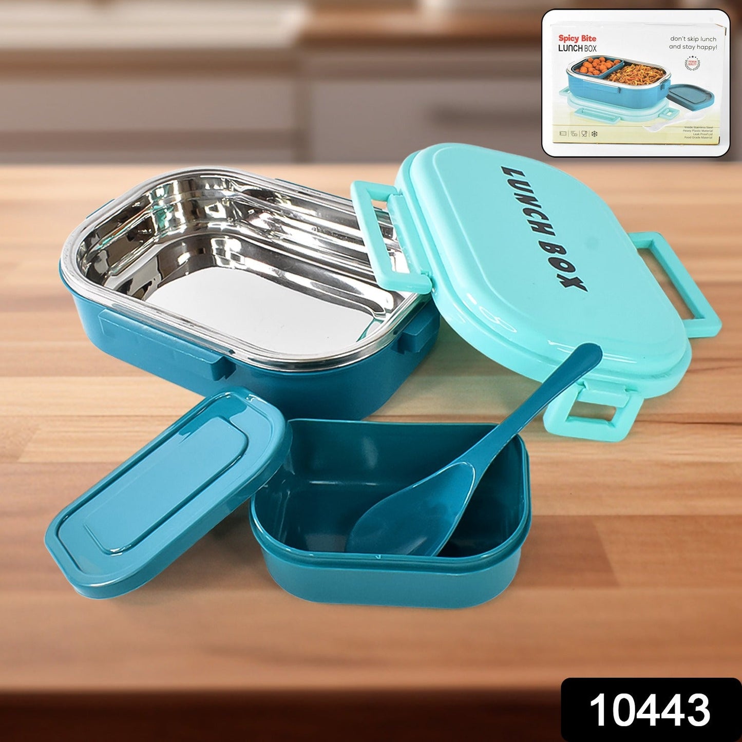 3-in-1 Steel Tiffin
