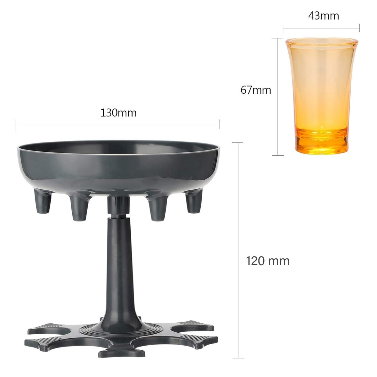 6 Shot Glass Dispenser