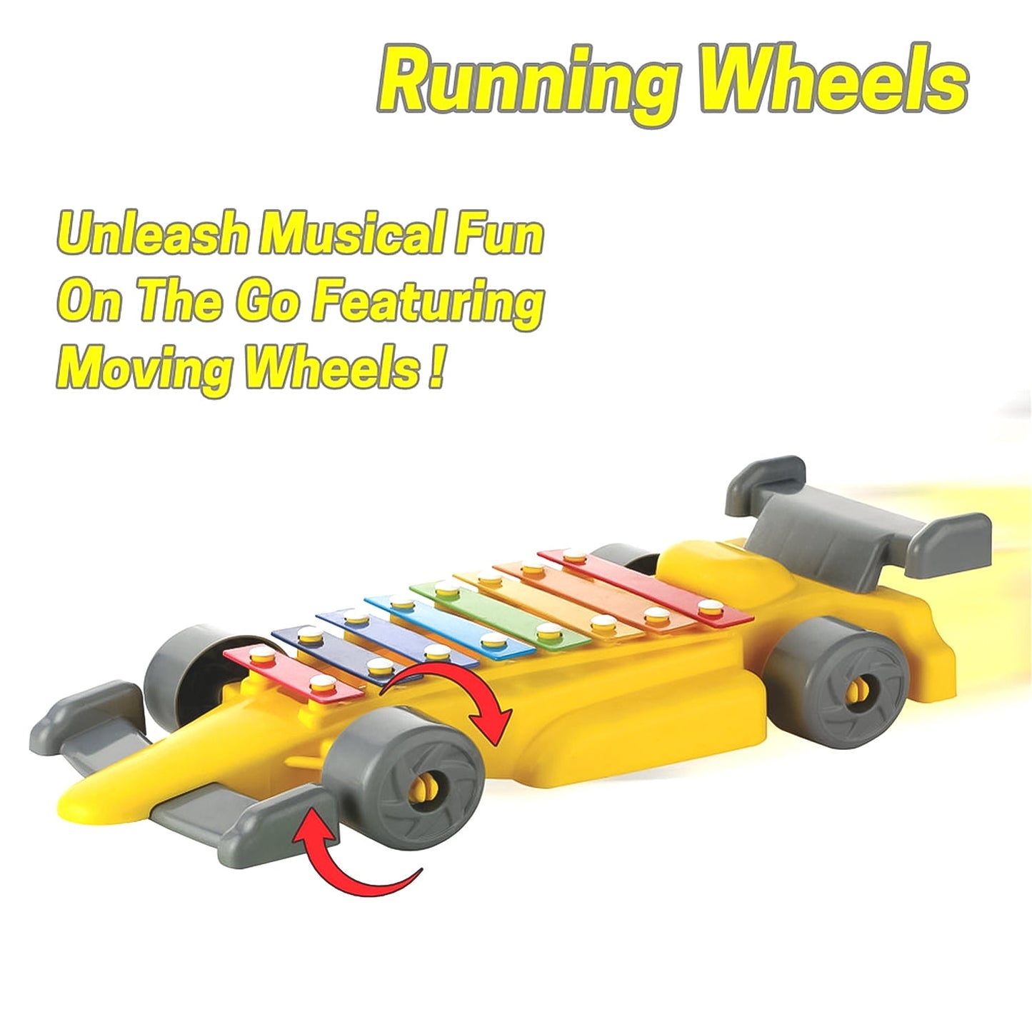 Musical Car Xylophone for Kids