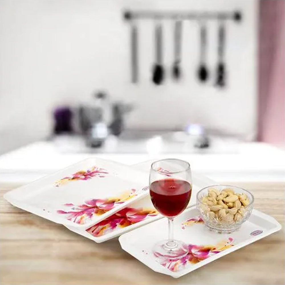 Melamine Serving Tray Set Of 3
