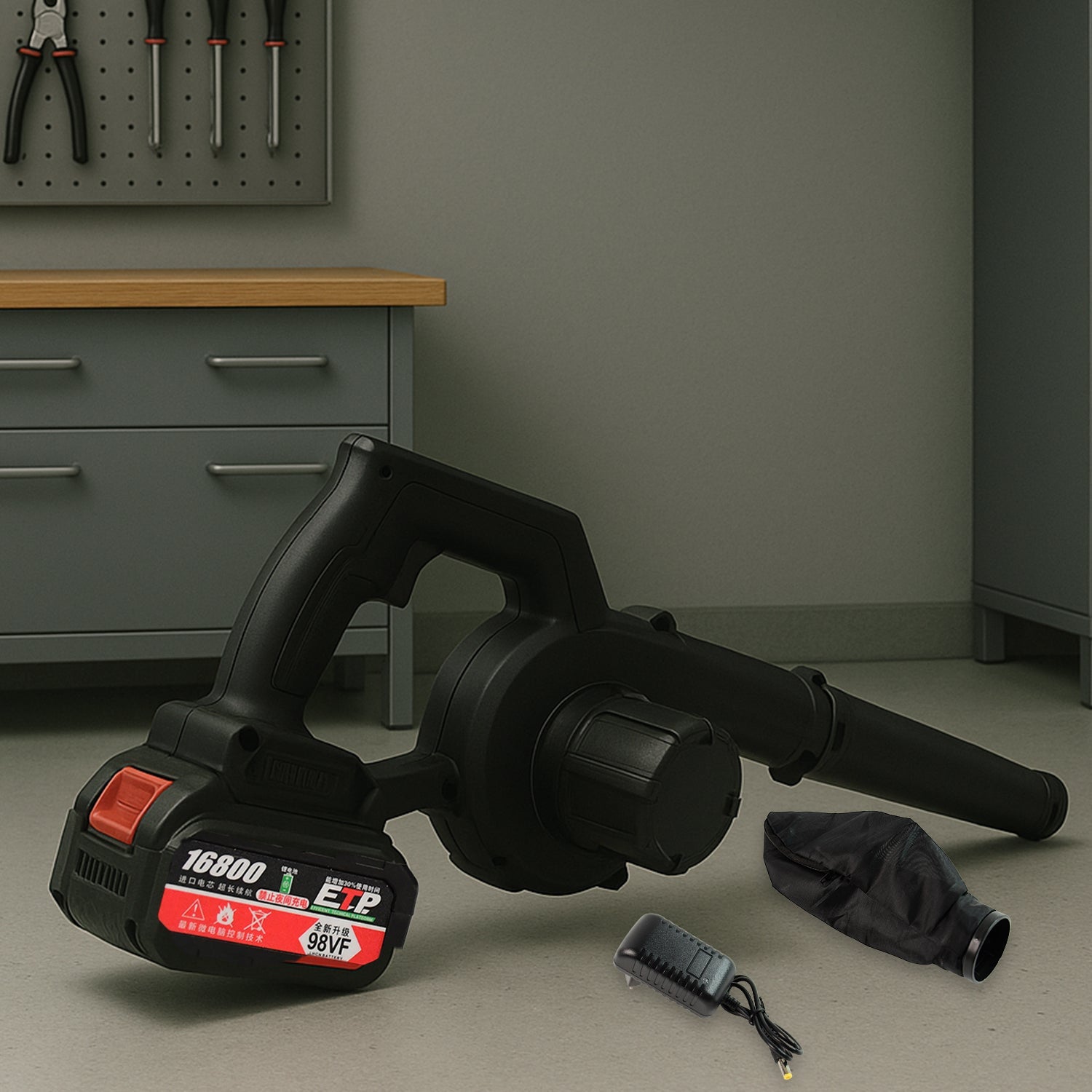 Blower and Vacuum Combo Kit