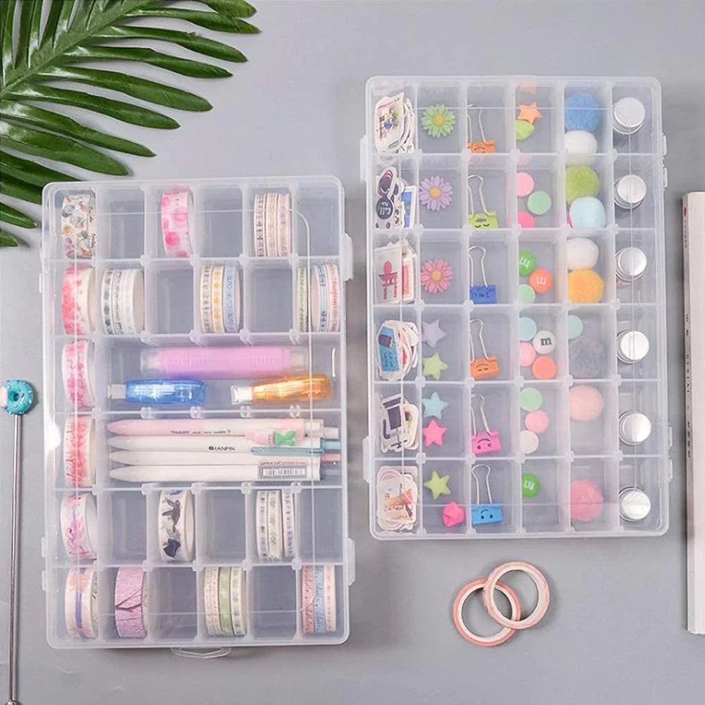 Clear Adjustable Organizer Box