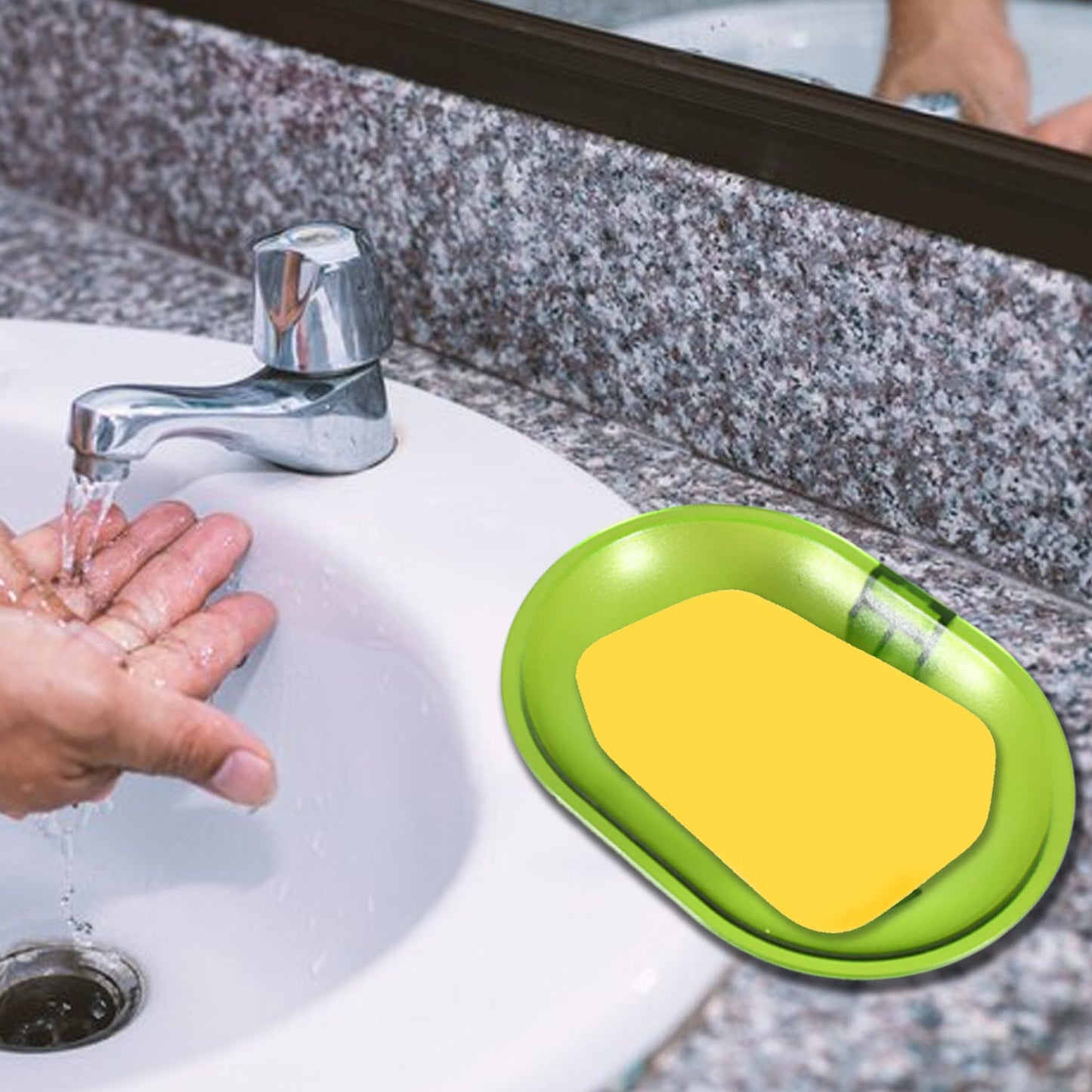 Self-Adhesive Wall Soap Dish Holder