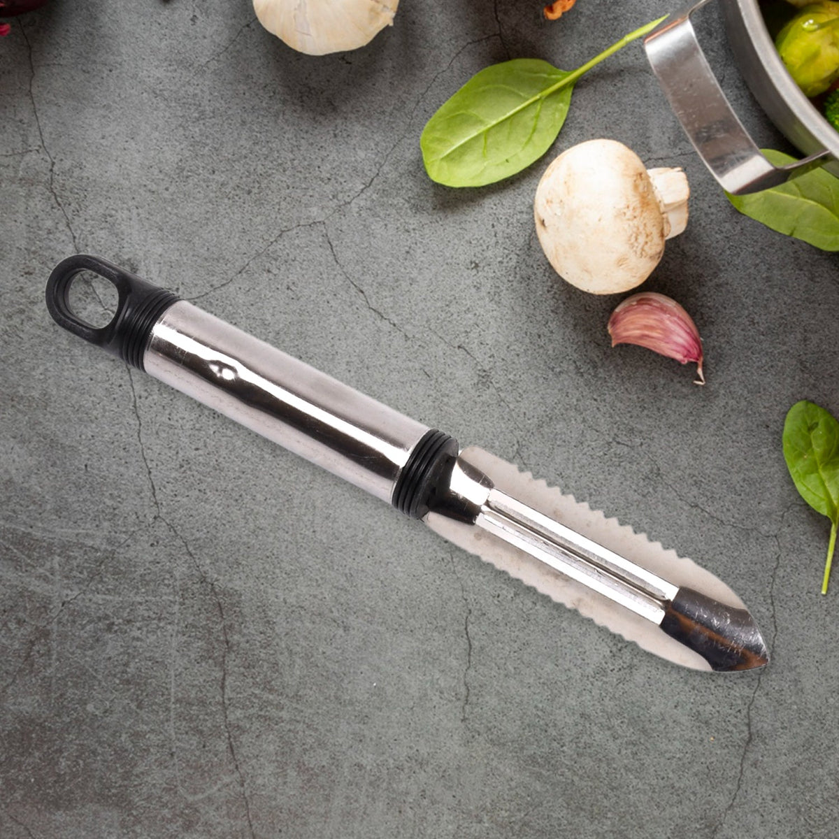 Multifunctional Steel Peeler Set