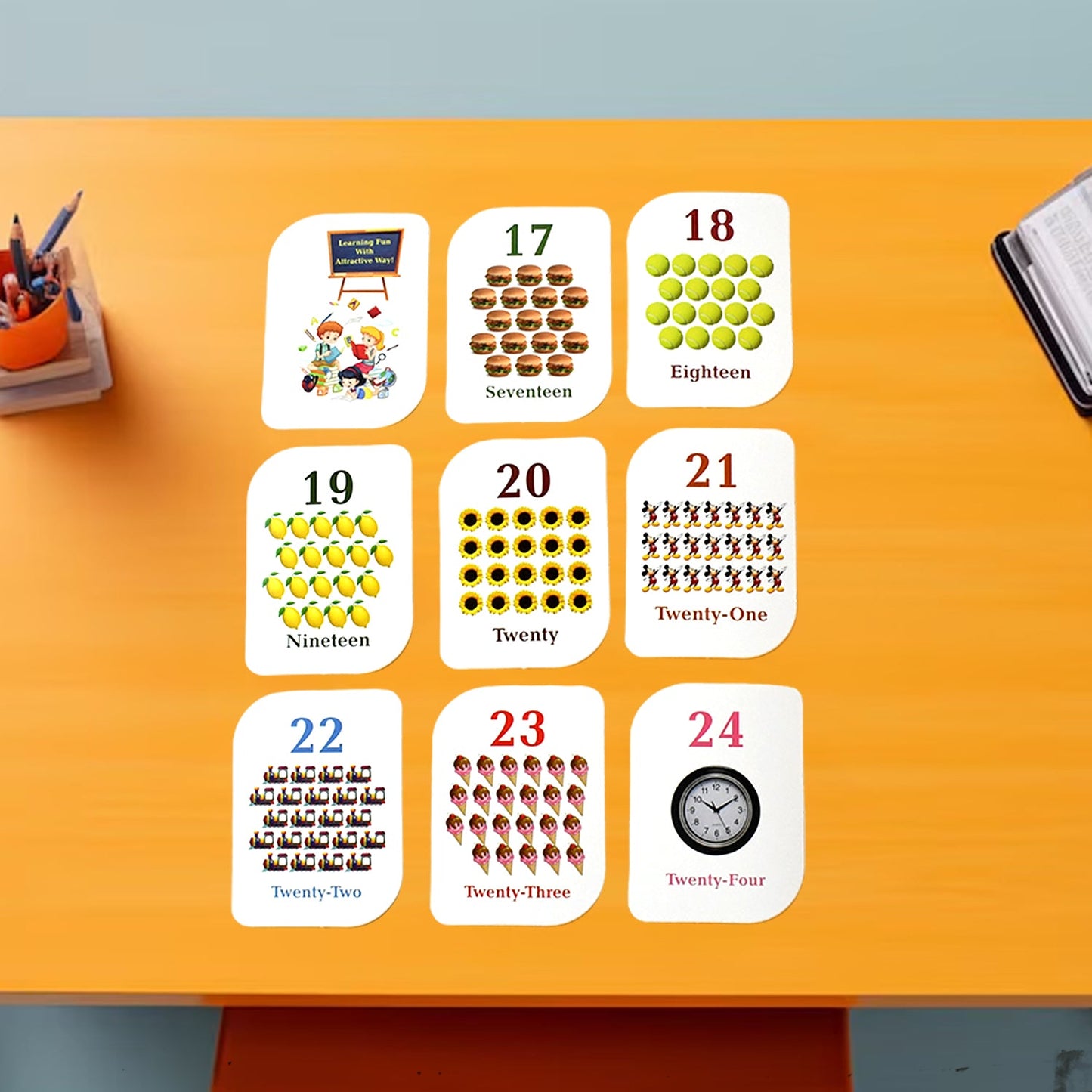 Kidkraft Number Flashcards – 32 Pcs
