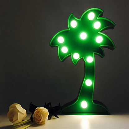 Coconut Tree Led Night Light Table Lamp