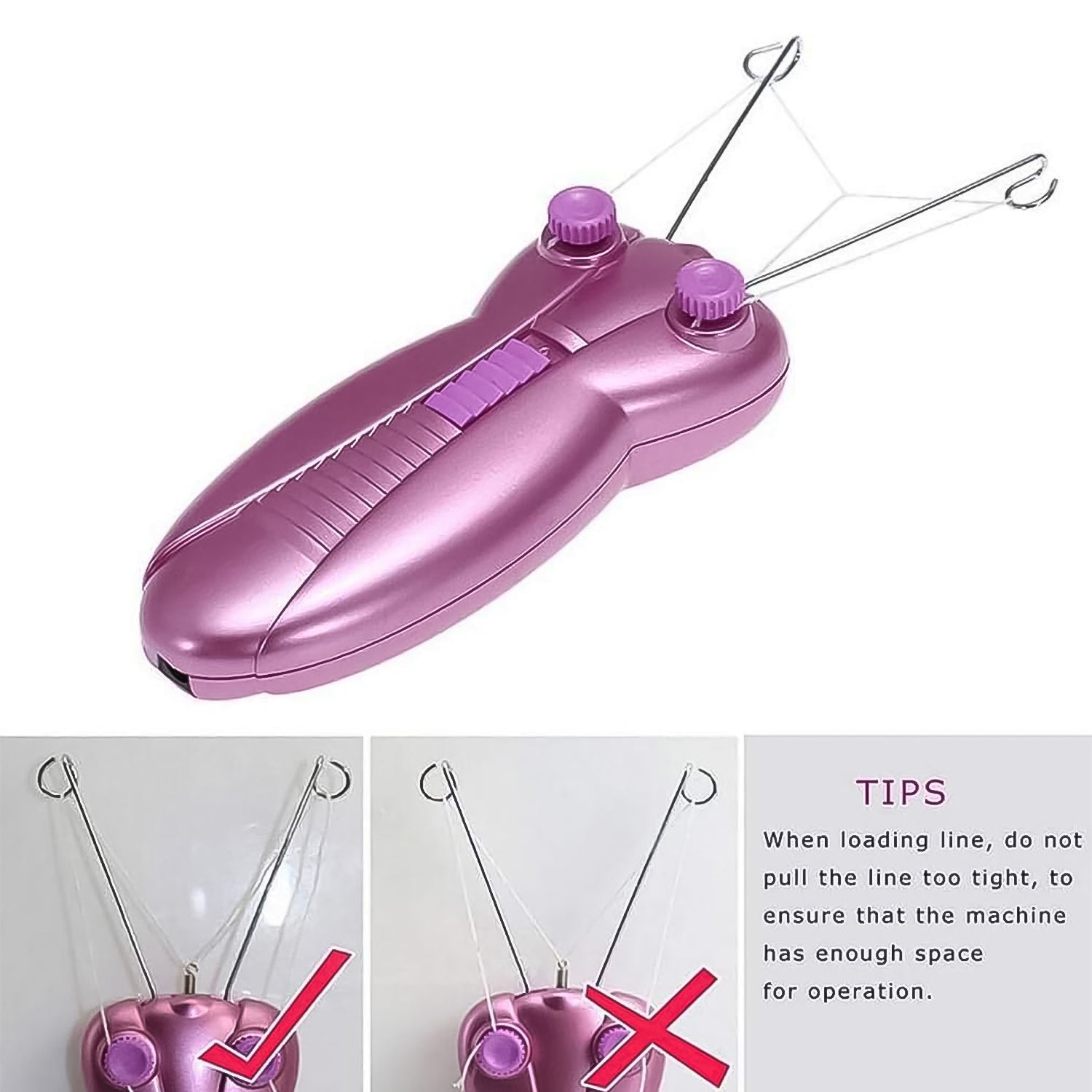 Facial Epilator Hair Removal Kit
