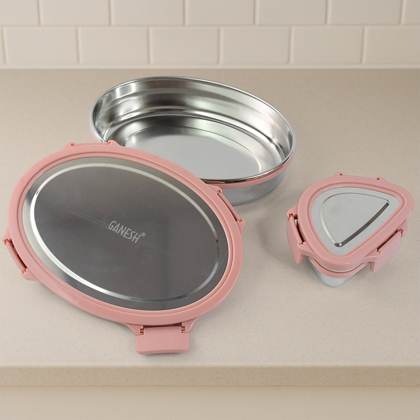 Ganesh Classy 2-Piece Lunch Box Set