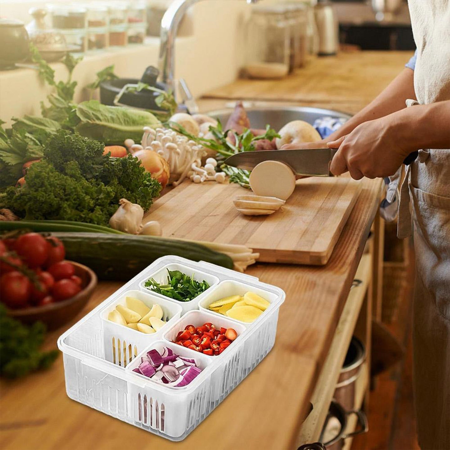 Fridge Storage Boxes (1 Pc)