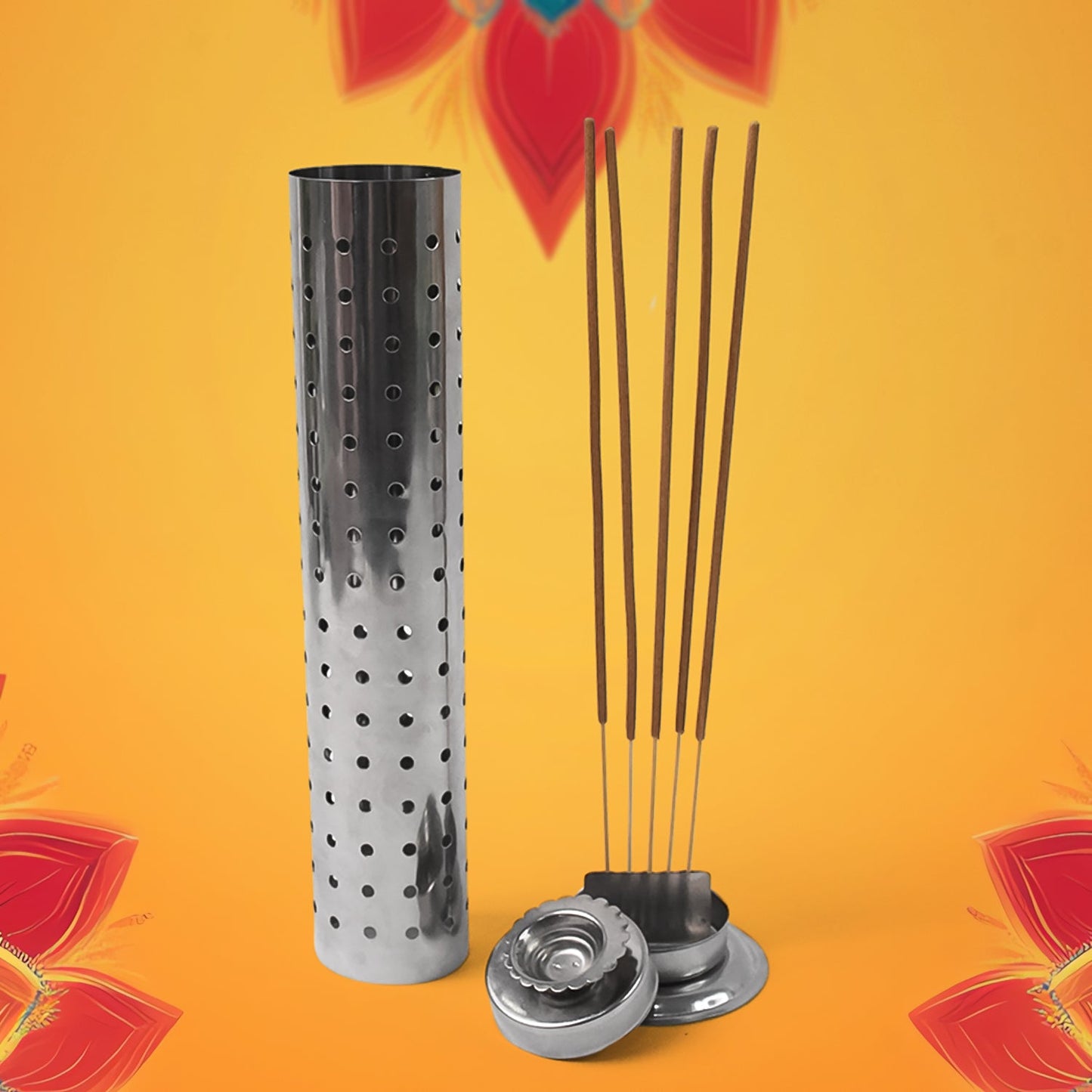 Stainless Agarbatti Stand