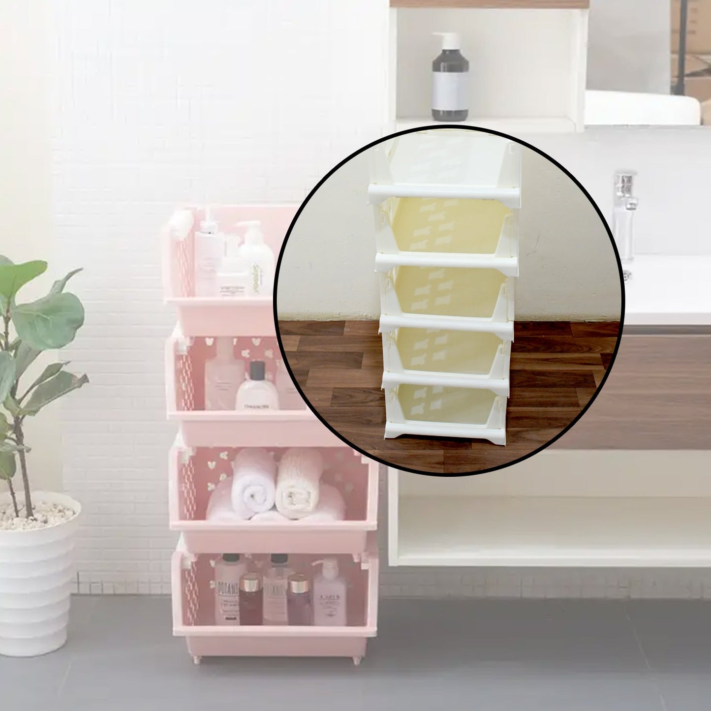 Stackable Ventilated Storage Cart