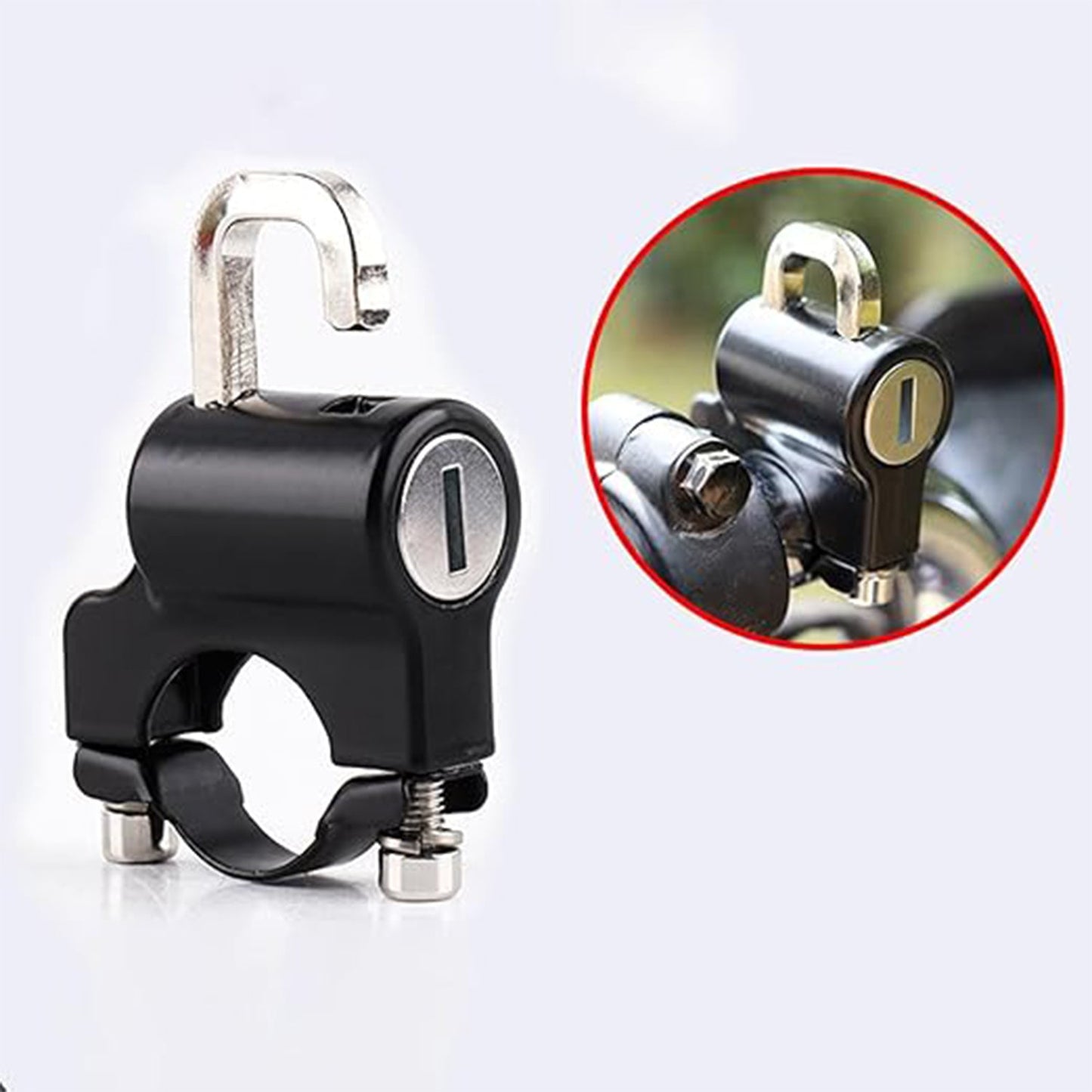 Helmet Lock For Motorcycle