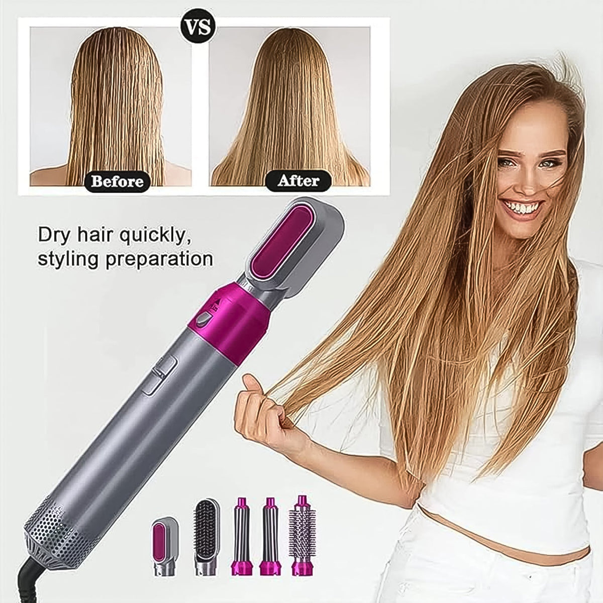 5-in-1 Hot Air Styler