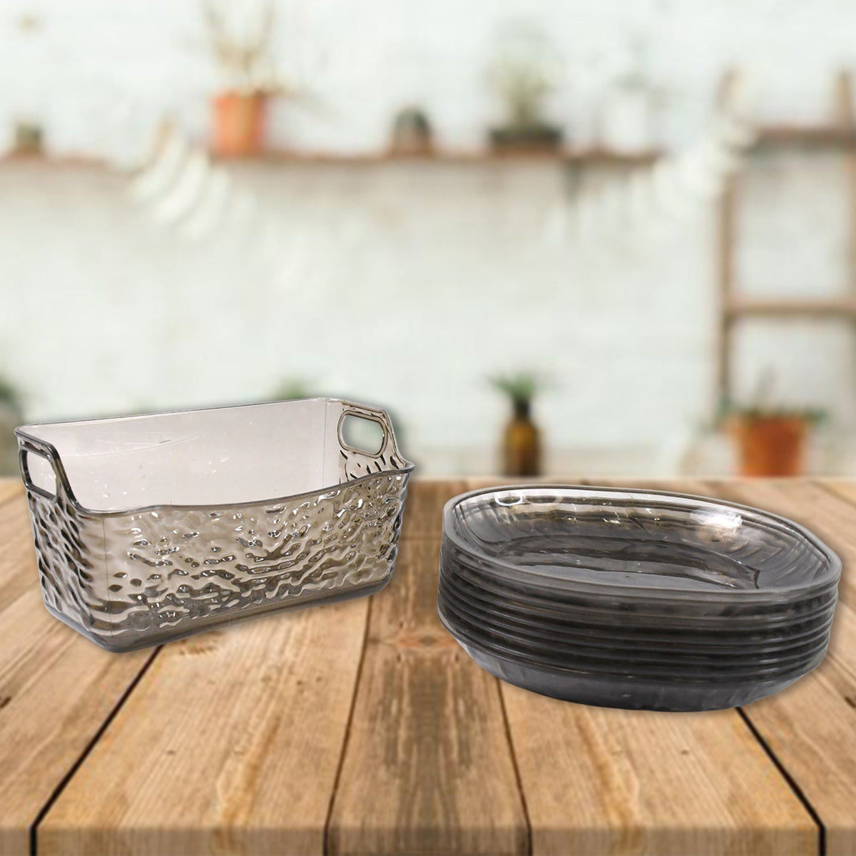 Plastic Household Plates Dinner Plates