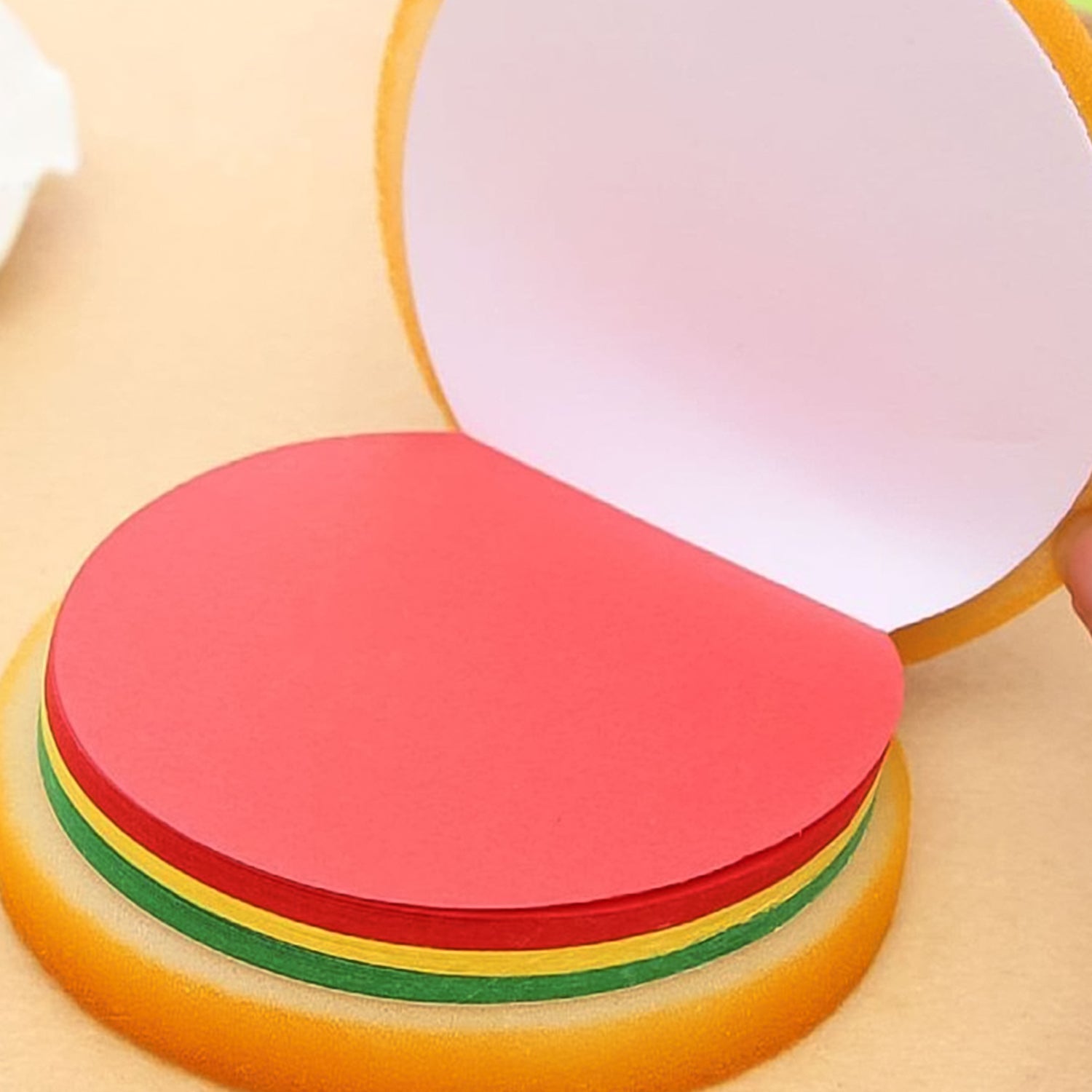 Burger Shaped Notepad