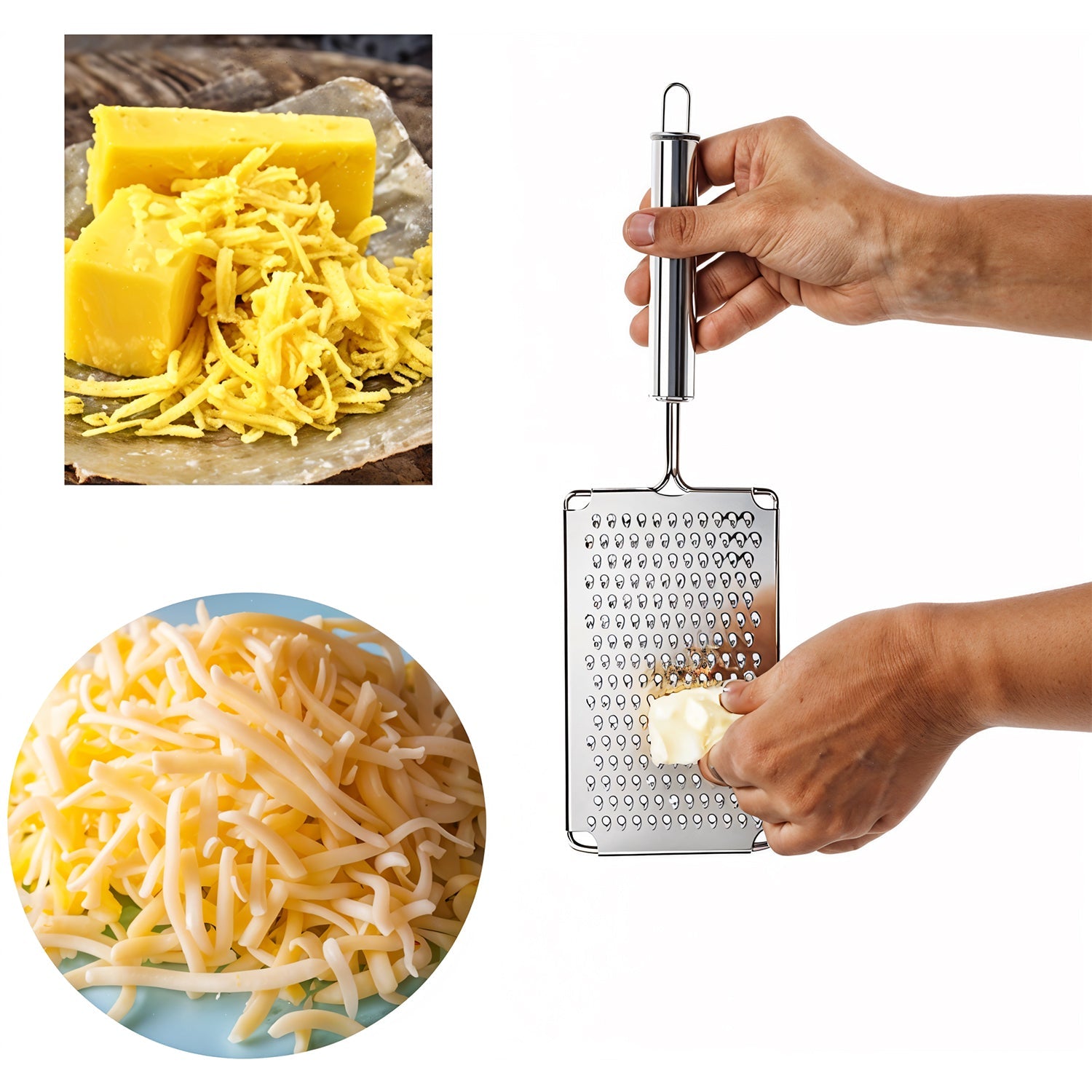 Stainless Steel Vegetable Grater (1 Pc)