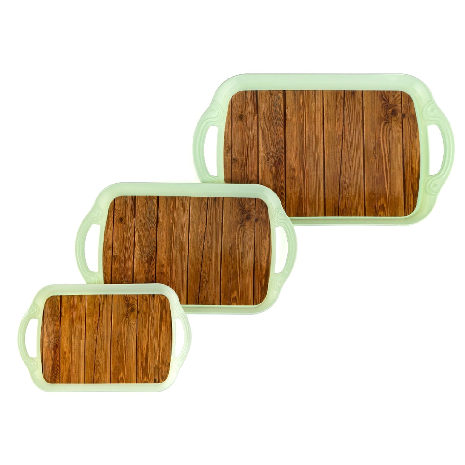 Melamine Serving Tray Set Of 3