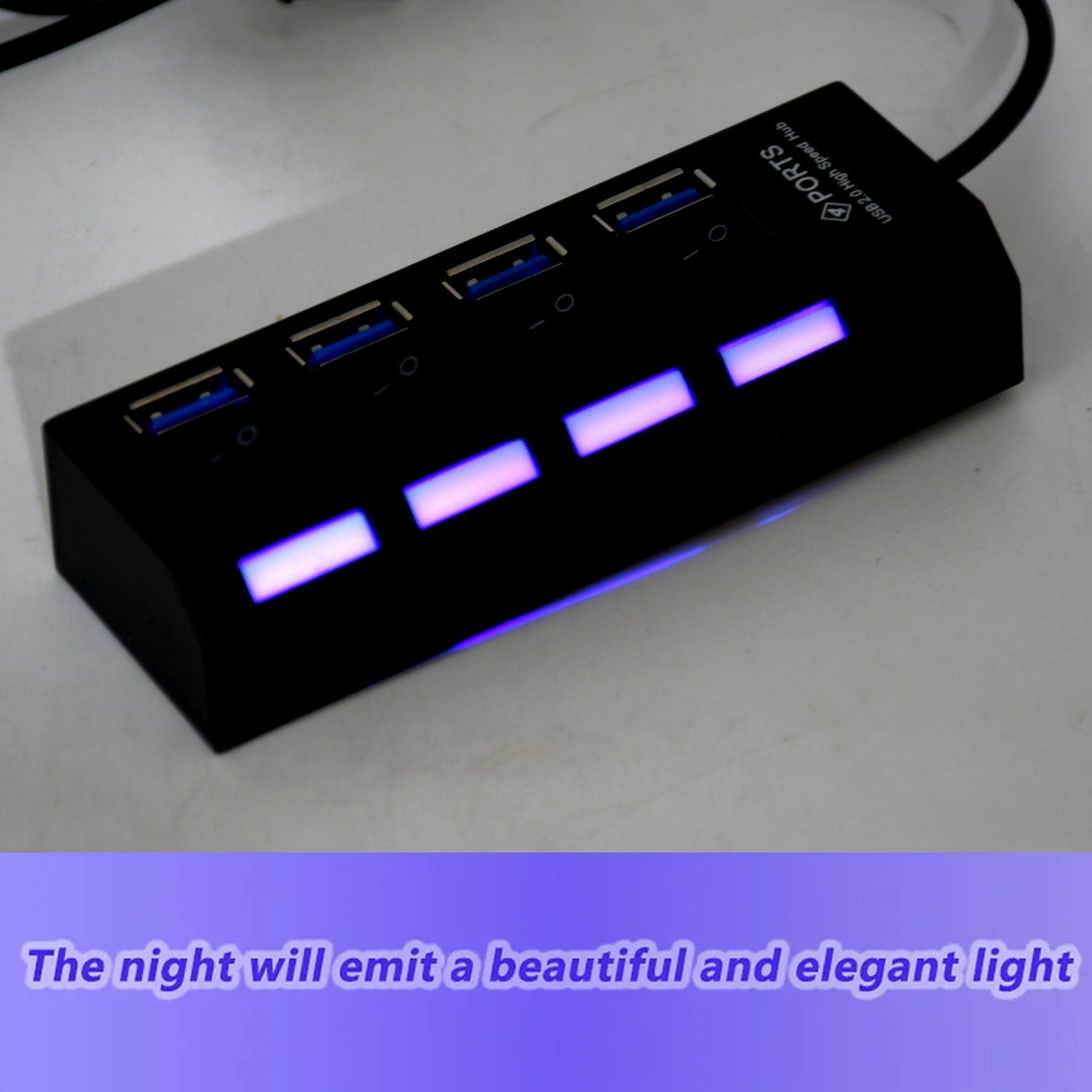 4-Port USB Hub