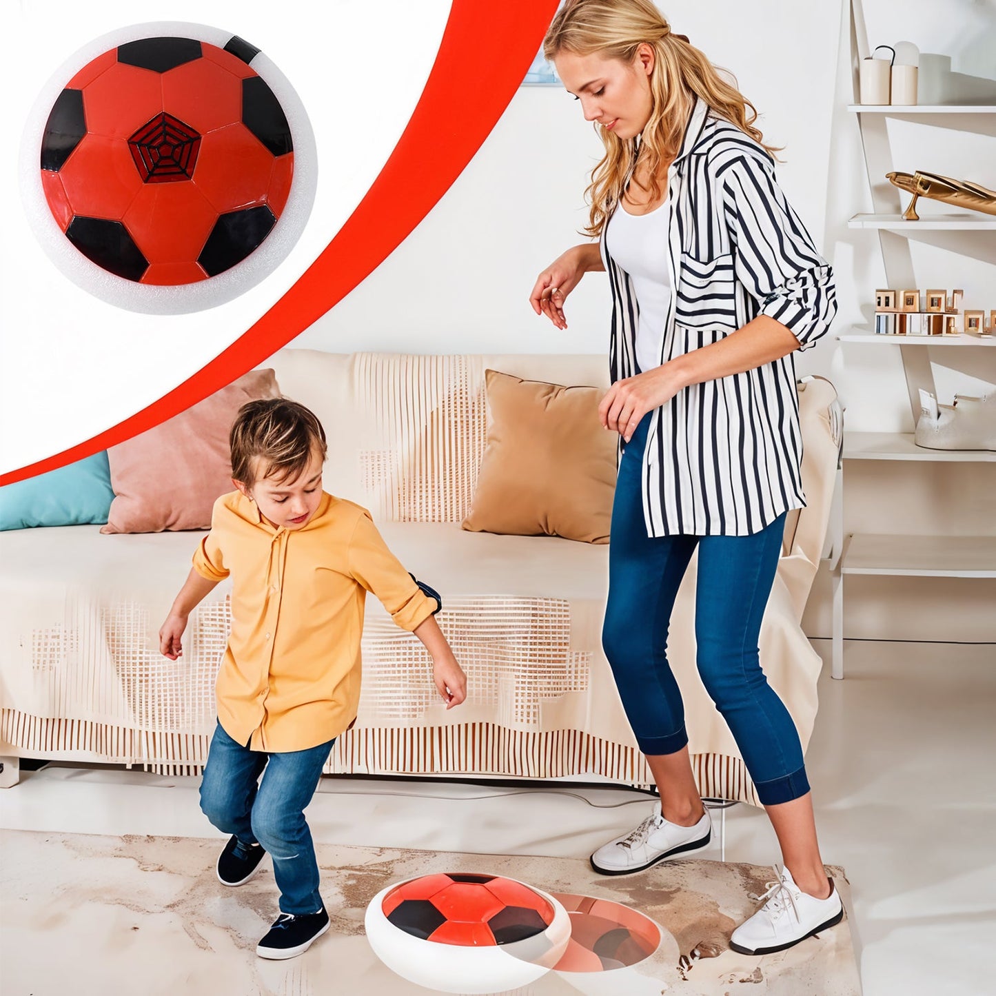 LED Hover Soccer Ball