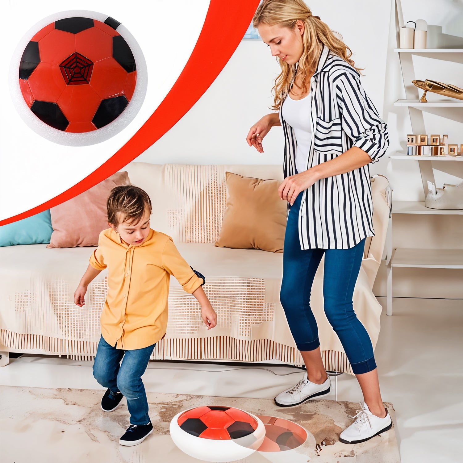 LED Hover Soccer Ball