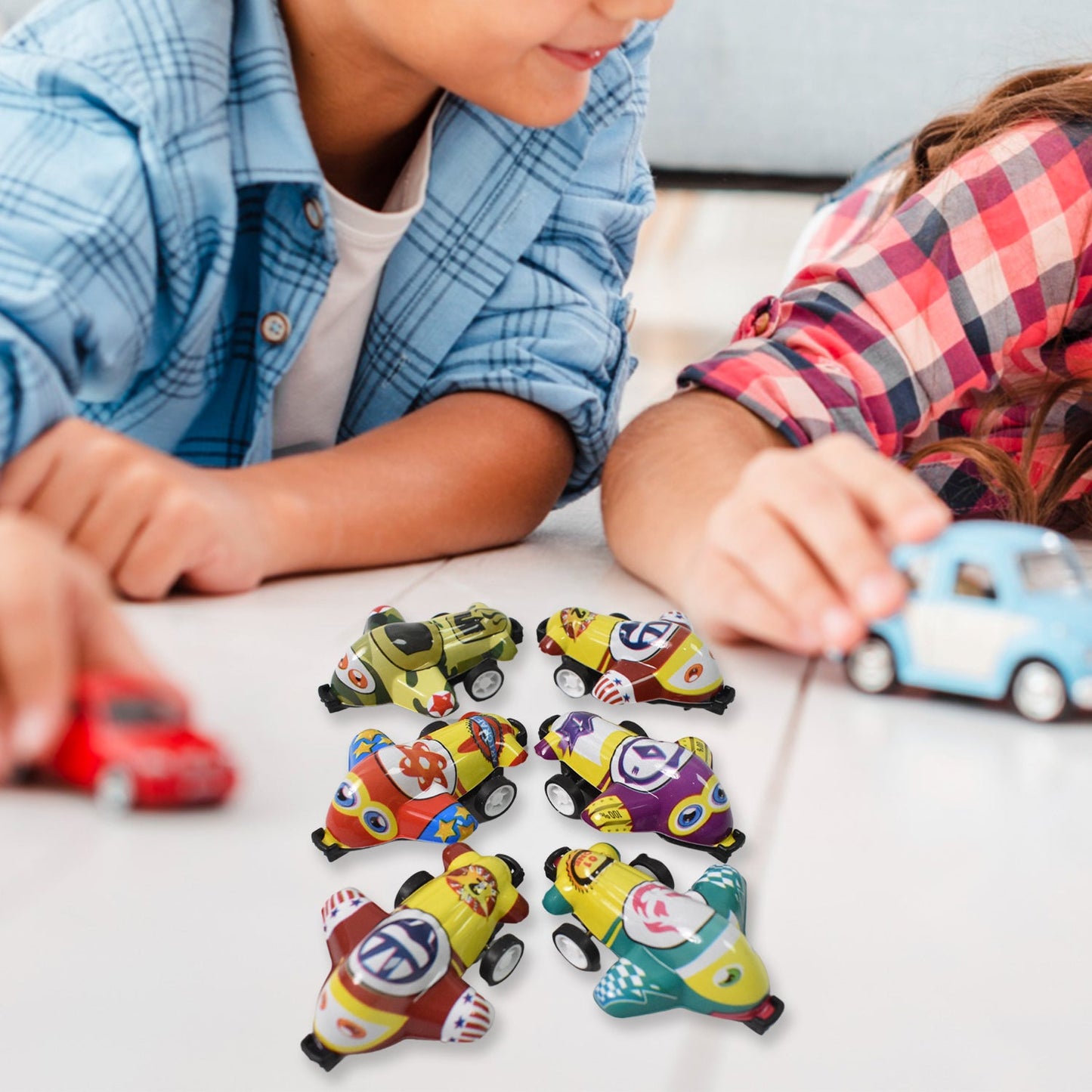 Mini Pull Back Car Toys (12 Pcs)