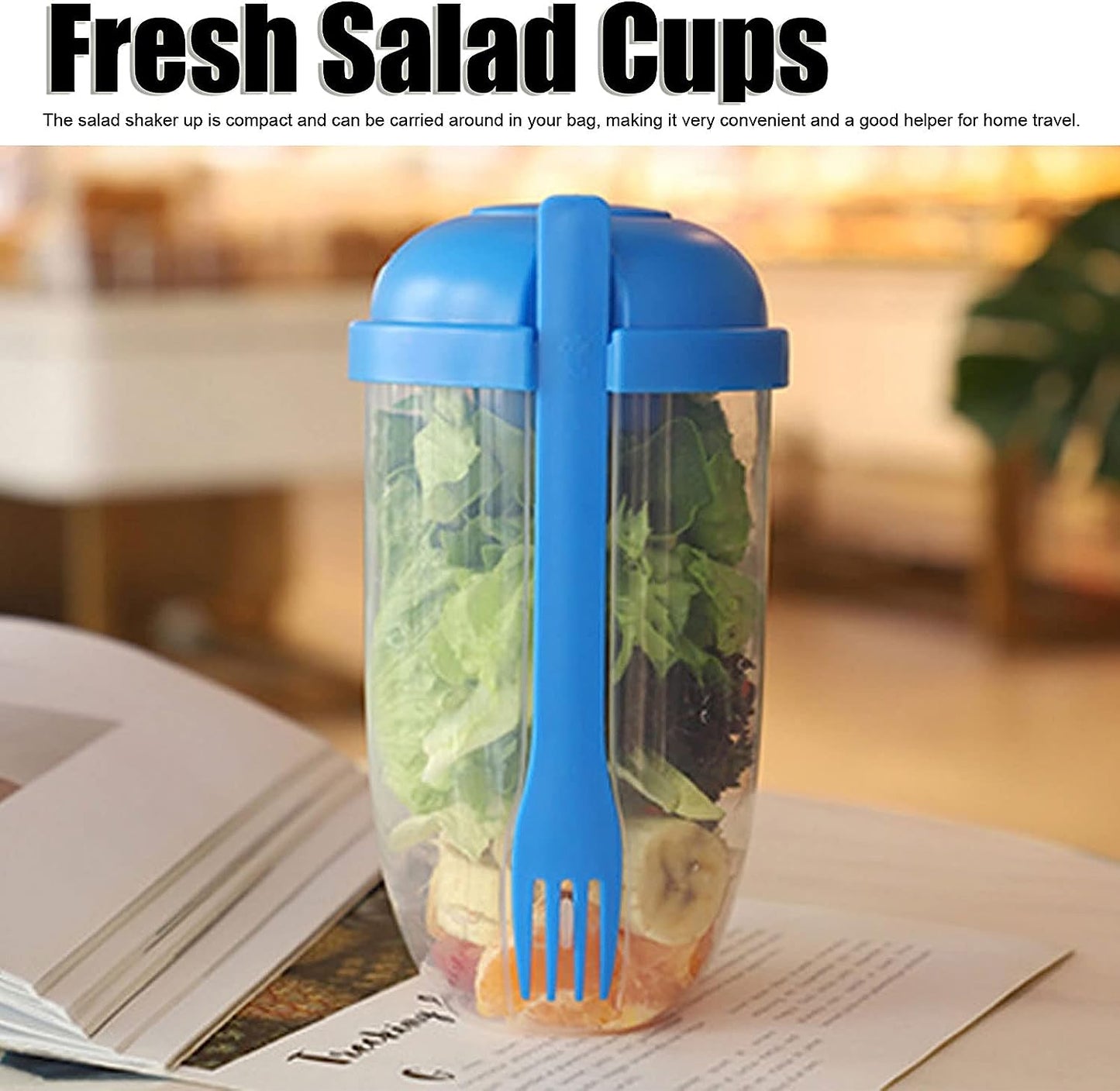 Portable Salad Shaker Cup