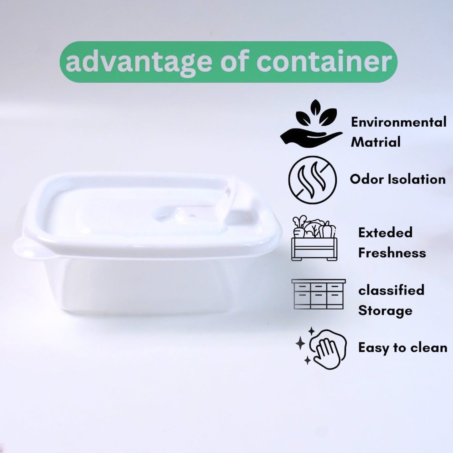 BPA-Free Stackable Food Containers