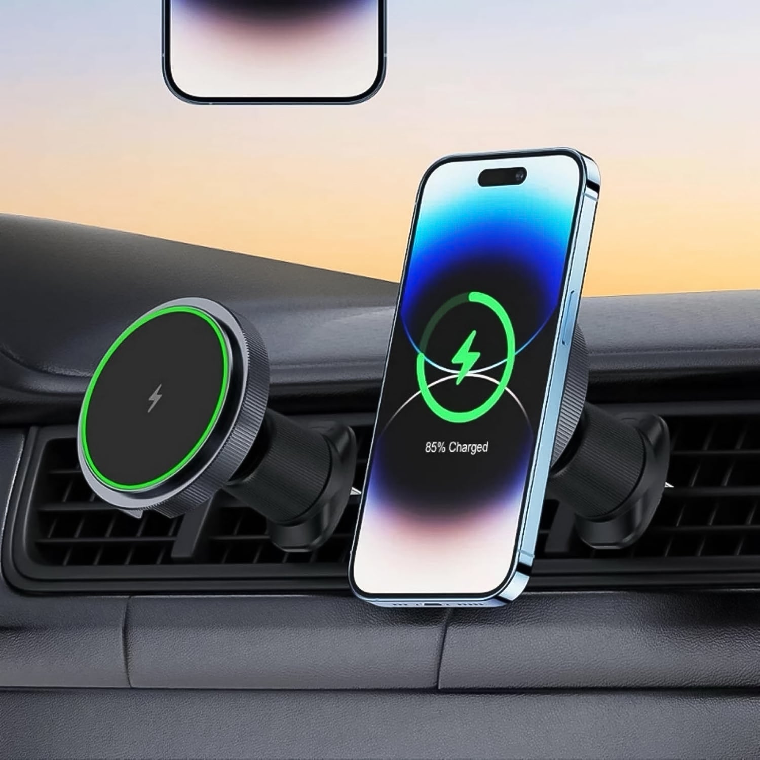 Music-Reactive Wireless Car Charger