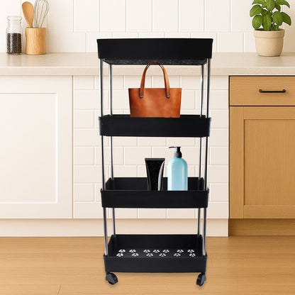 4-Layer Rolling Storage Cart