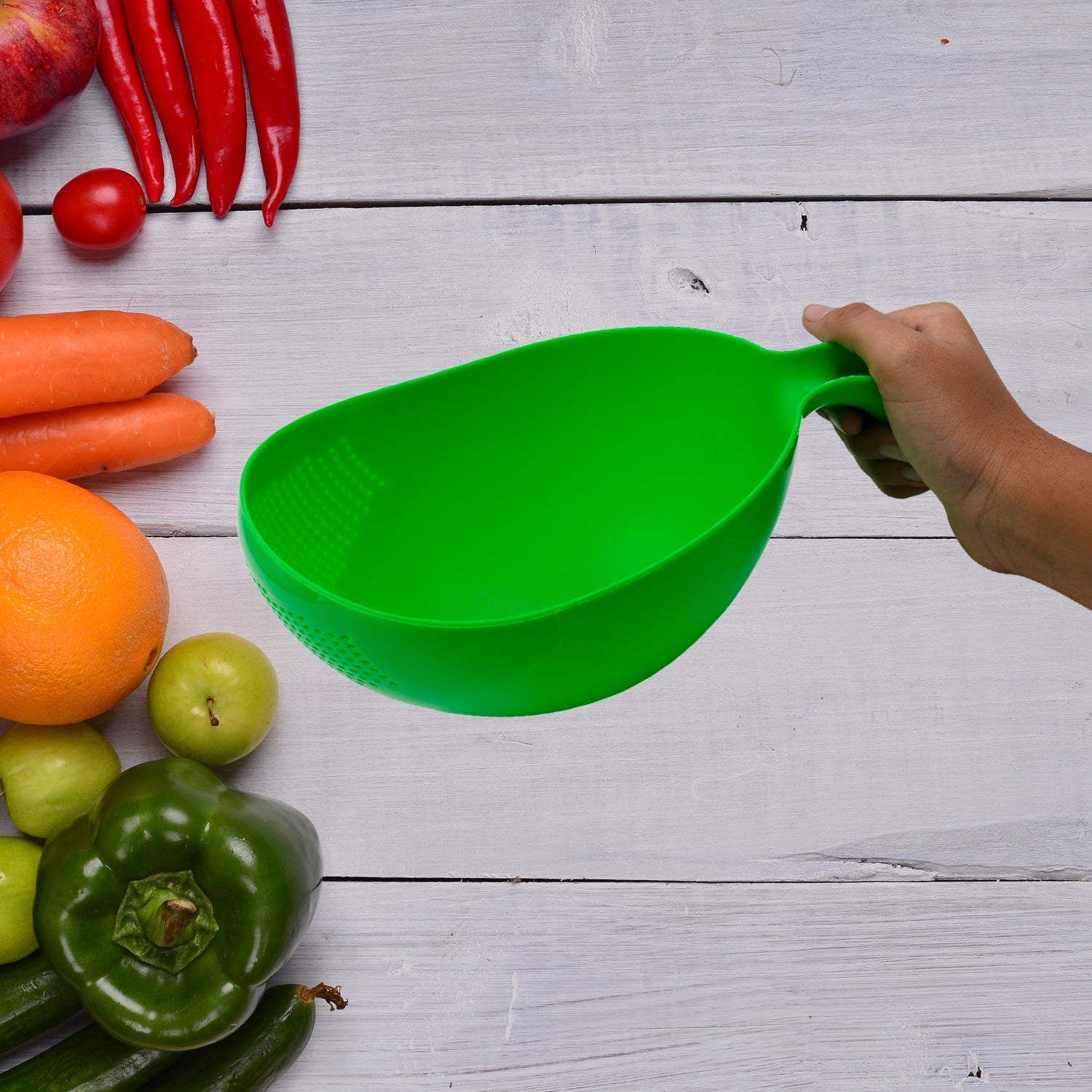 Rice Bowl Thick Drain Basket
