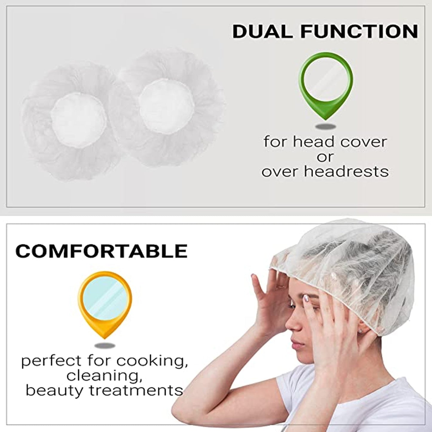 Waterproof Disposable Shower Caps
