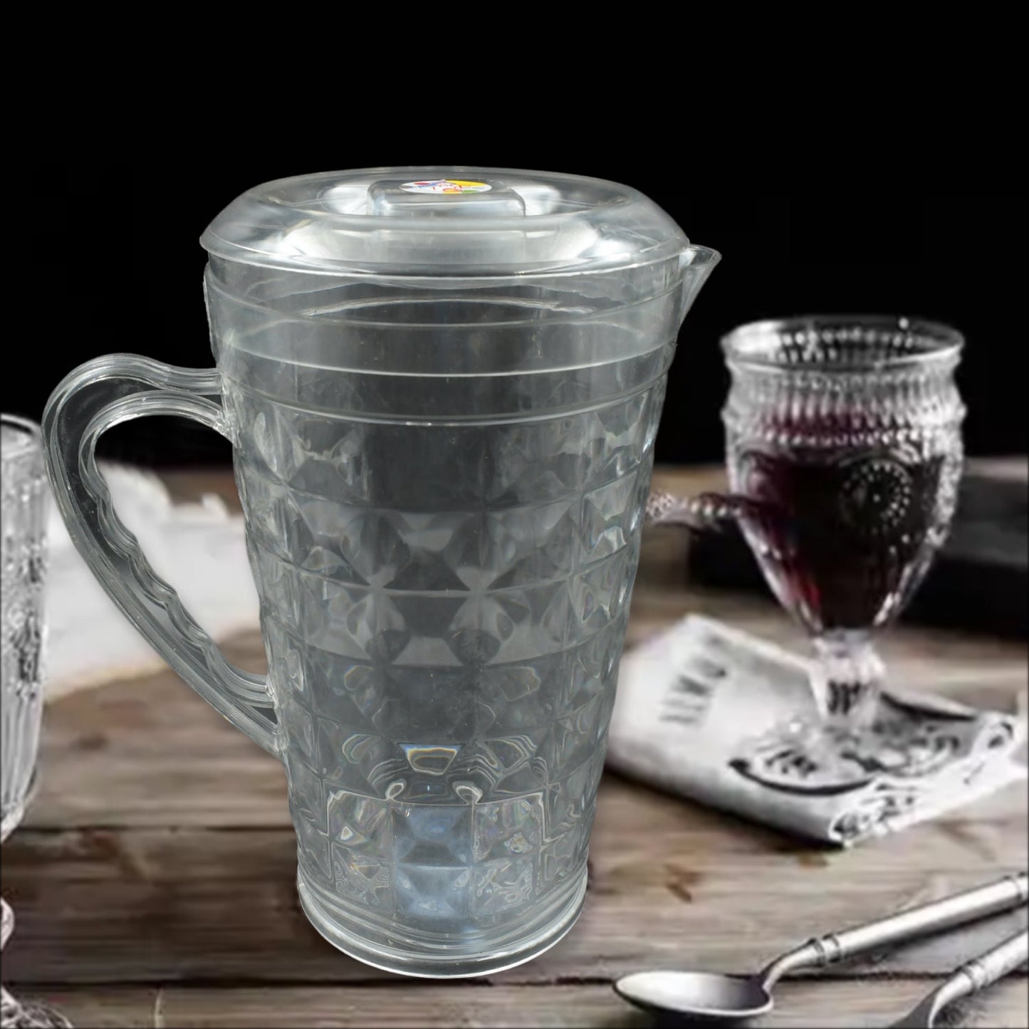 Mocktail Plastic Jug With Lid
