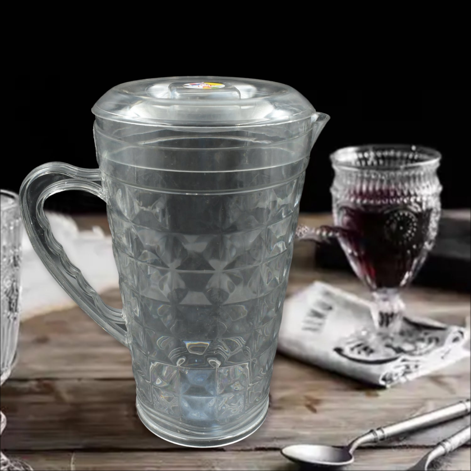Mocktail Plastic Jug With Lid