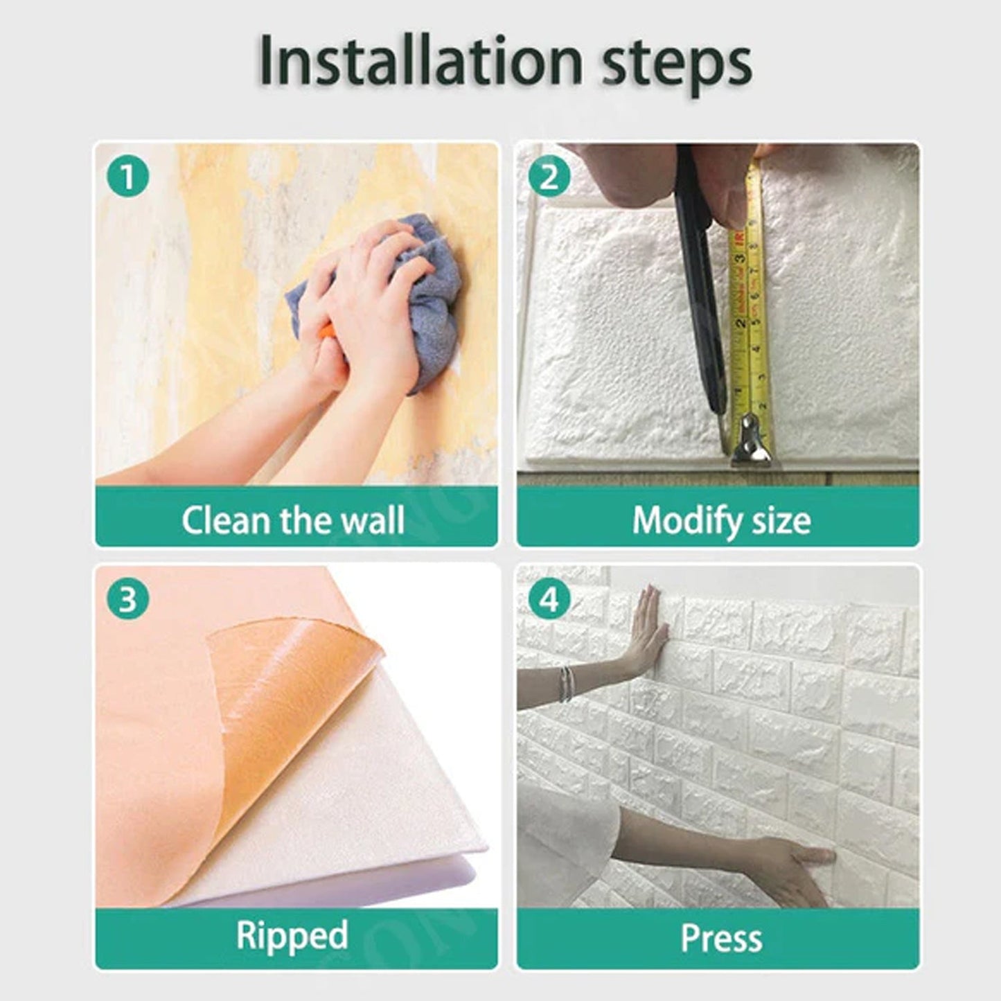 3D Foam Wall Panels