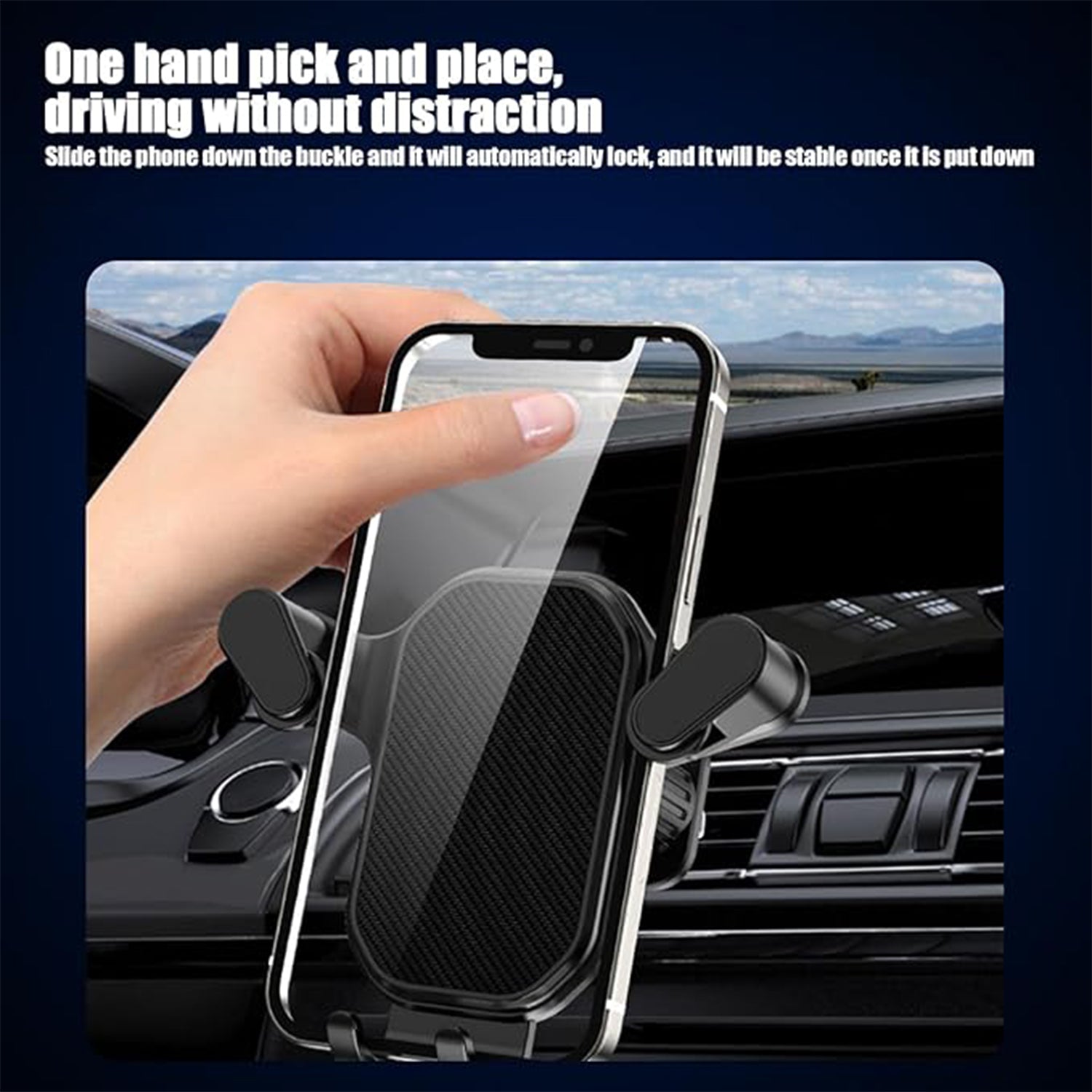 Gravity Car Phone Mount – Air Vent