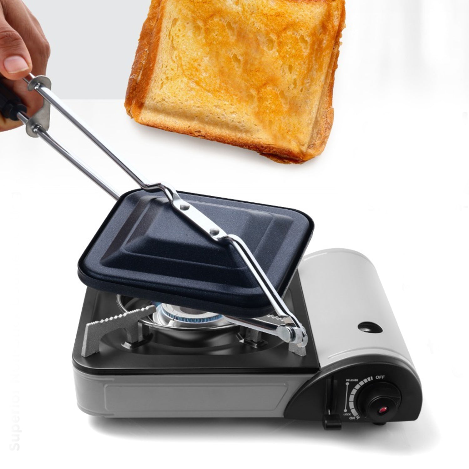 Flame-Based Sandwich Toaster